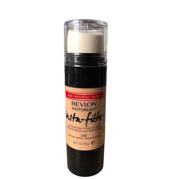 Revlon Photoready Insta-Filter Foundation #220 Natural Beige - Picture 1 of 2